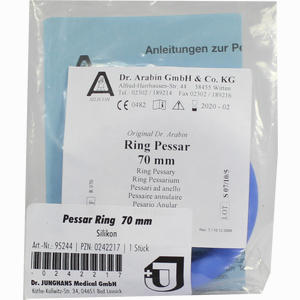 Arabin Pessar Ring 70mm Silikon 1 Stück - ab 53,16 €
