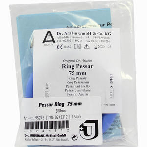 Arabin Pessar Ring 75mm Silikon 1 Stück - ab 53,16 €