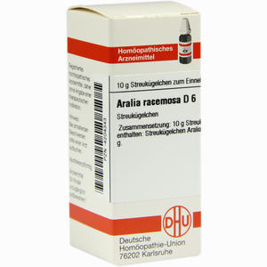 Aralia Racem D6 Globuli 10 g - ab 7,66 €