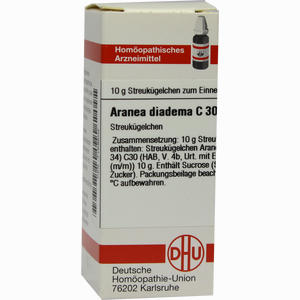 Aranea Diadema C30 Globuli 10 g - ab 8,40 €