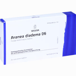 Aranea Diadema D6 Ampullen 8 x 1 ml - ab 0,00 &euro;