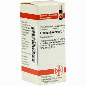 Aranea Diadema D6 Globuli 10 g - ab 8,20 €