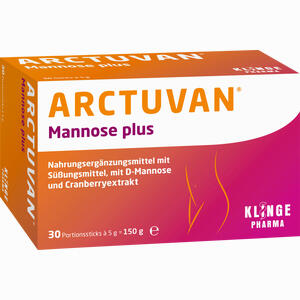 Arctuvan Mannose Plus Pulver 30 x 5 g - ab 0,00 €