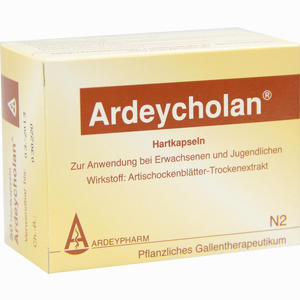 Ardeycholan Hartkapseln  50 Stück - ab 11,24 €
