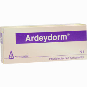 Ardeydorm Tabletten 20 Stück - ab 9,38 €