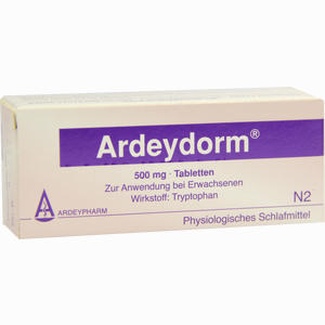 Abbildung von Ardeydorm Tabletten 50 Stück Abbildung von Ardeydorm Tabletten 50 Stück