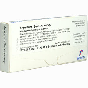 Argentum Berberis Comp Ampullen 8 Stück - ab 24,09 €