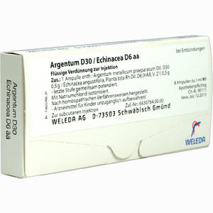 Argentum D30 /Echinacea D6 Aa Ampullen 8 Stück - ab 22,75 €