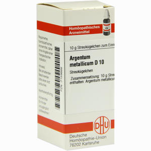 Argentum Met D10 Globuli 10 g - ab 8,09 €