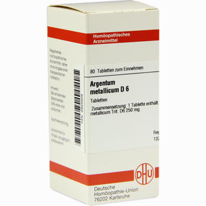 Argentum Met D6 Tabletten 80 Stück - ab 8,82 €