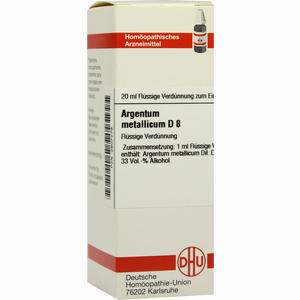 Argentum Met D8 Dilution 20 ml - ab 8,88 &euro;