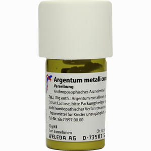 Argentum Met.praep D8 Trituration 20 g - ab 0,00 &euro;