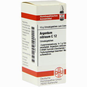 Argentum Nitricium C12 Globuli 10 g - ab 6,99 €