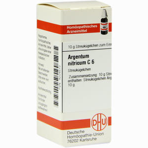 Argentum Nitricium C6 Globuli 10 g - ab 7,13 €
