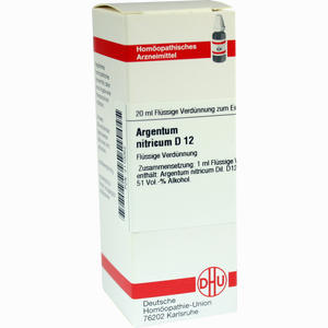 Argentum Nitricium D12 Dilution DHU-Arzneimittel GmbH & Co. KG 20 ml - ab 8,69 &euro;