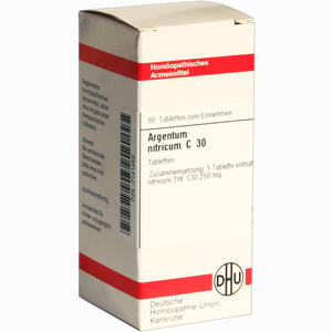 Argentum Nitricum C30 Tabletten 80 Stück - ab 13,27 €