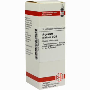 Argentum Nitricum D30 Dilution 20 ml - ab 9,90 €