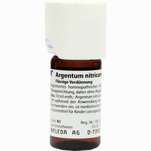 Argentum Nitricum D6 Dilution 20 ml - ab 0,00 &euro;