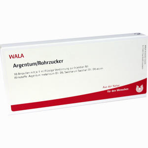 Argentum/rohrzucker Ampullen 10 x 1 ml - ab 20,26 €