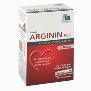 Arginin Plus Vitamin B1+b6+b12+folsäure Sticks Pulver 30 x 5.9 g Arginin Plus Vitamin B1+b6+b12+folsäure Sticks Pulver 30 x 5.9 g