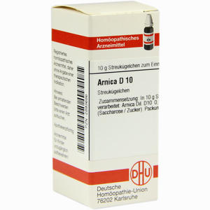 Arnica D10 Globuli 10 g - ab 11,49 €