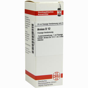 Arnica D12 Dilution DHU-Arzneimittel 20 ml - ab 7,95 €