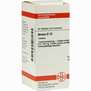 Arnica D12 Tabletten 80 Stück - ab 7,59 €