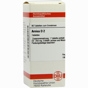Arnica D2 Tabletten 80 Stück - ab 7,95 €
