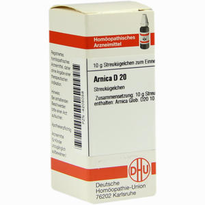 Arnica D20 Globuli 10 g - ab 8,39 €