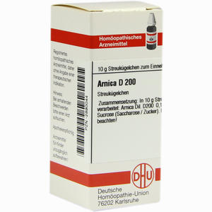 Arnica D200 Globuli 10 g - ab 12,18 €