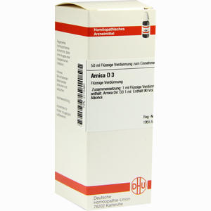 Arnica D3 Dilution 50 ml - ab 0,00 &euro;