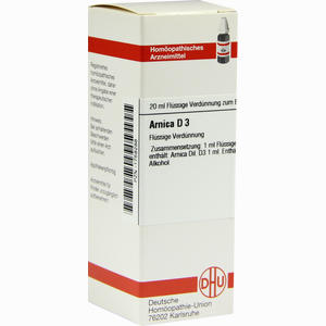 Arnica D3 Dilution DHU-Arzneimittel GmbH & Co. KG 20 ml - ab 8,46 &euro;