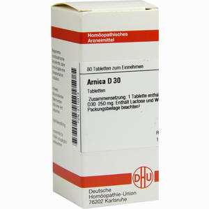 Arnica D30 Tabletten 80 Stück - ab 8,19 €