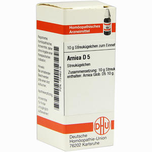 Arnica D5 Globuli 10 g - ab 0,00 €
