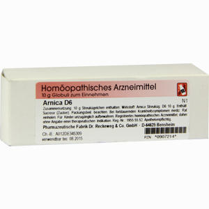 Arnica D6 Globuli Dr.RECKEWEG & Co. GmbH 10 g - ab 6,03 &euro;