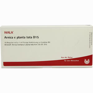 Arnica E Planta Tota D15 Ampullen 10 x 1 ml - ab 0,00 &euro;