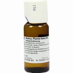 Arnica Planta Tota D6 Dilution 50 ml - ab 34,55 €