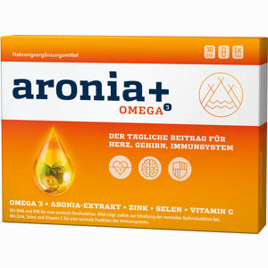 Aronia+ Omega 3 Kapseln 30 Stück - ab 0,00 €