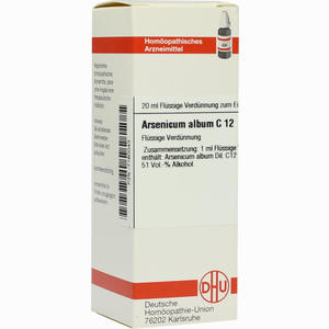 Arsenicum Album C12 Dilution 20 ml - ab 10,38 €
