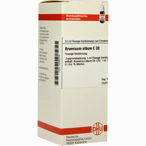 Arsenicum Album C30 Dilution 50 ml - ab 0,00 €
