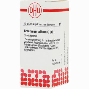 Arsenicum Album C30 Globuli 10 g - ab 7,40 €