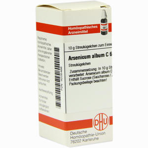 Arsenicum Album C6 Globuli 10 g - ab 7,12 €