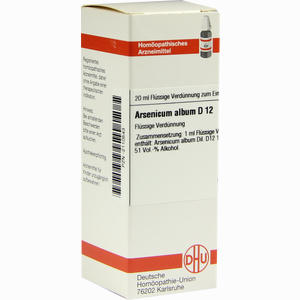 Arsenicum Album D12 Dilution 20 ml - ab 8,01 €