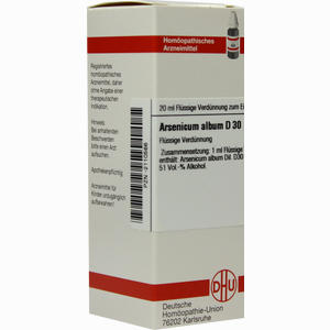 Arsenicum Album D30 Dilution 20 ml - ab 8,71 €
