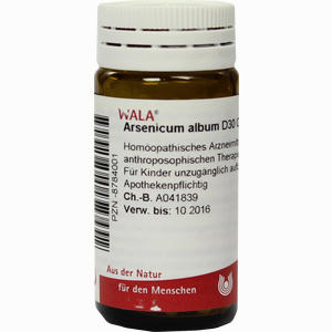 Arsenicum Album D30 Globuli 20 g - ab 0,00 &euro;