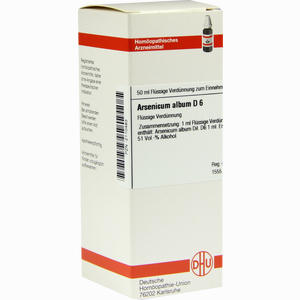 Arsenicum Album D6 Dilution DHU-Arzneimittel 50 ml - ab 0,00 &euro;