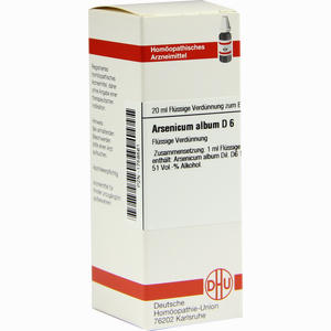 Arsenicum Album D6 Globuli  20 ml - ab 7,95 €