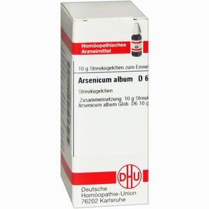 Arsenicum Album D6 Globuli DHU-Arzneimittel GmbH & Co. KG 10 g - ab 6,97 €