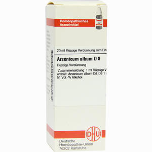 Arsenicum Album D8 Dilution 20 ml - ab 9,75 &euro;