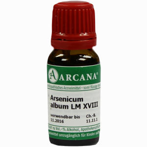 Arsenicum Album Lm 18 10 ml - ab 10,40 €
